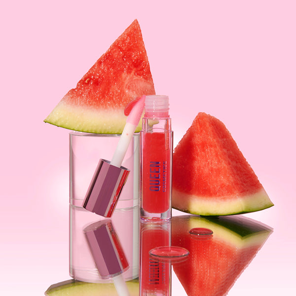 Power Trip Lip Kit with Watermelon Mega Volume Lip Enhancer - Queen cosmetics 