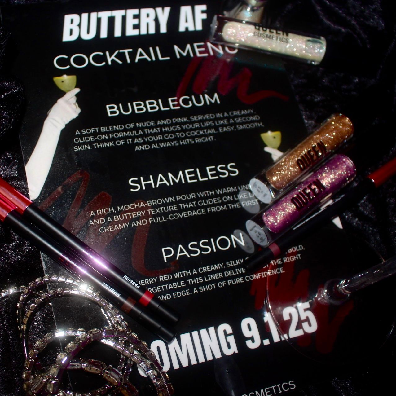 On Lock Lip Liners - Queen cosmetics 