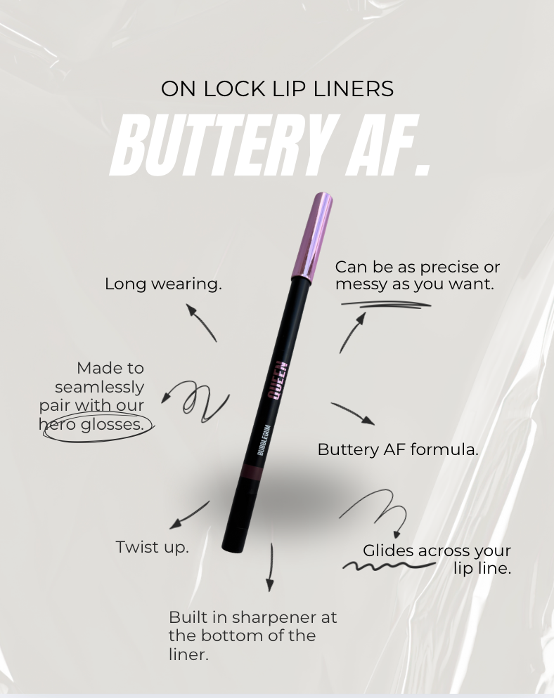 On Lock Lip Liners - Queen cosmetics 